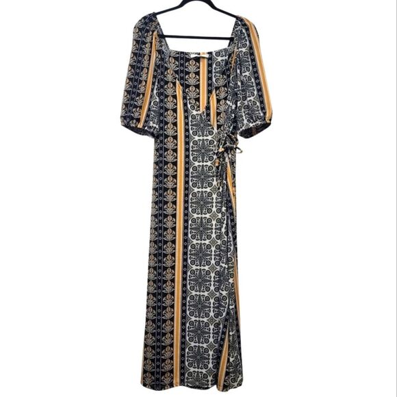 Next V-neck  Wrap Around Maxi Dress, Size 12 - Picture 1 of 9